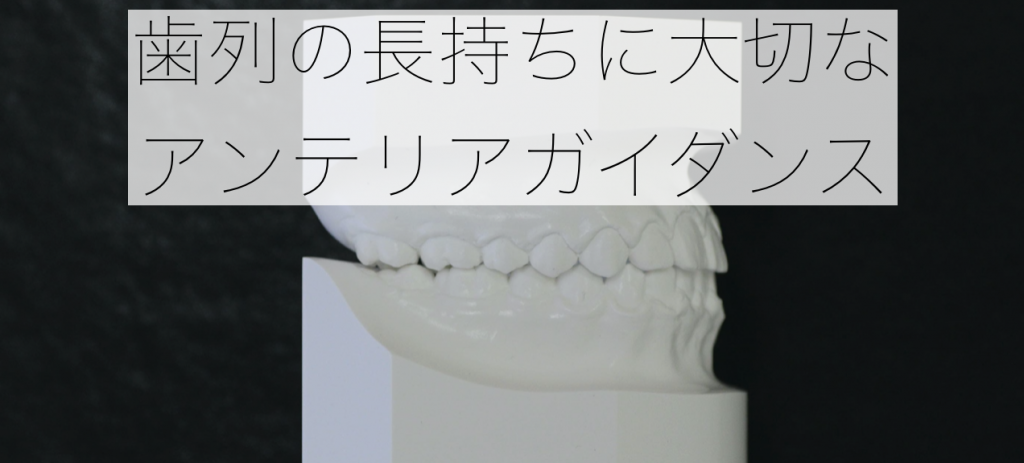 アンテリアガイダンス